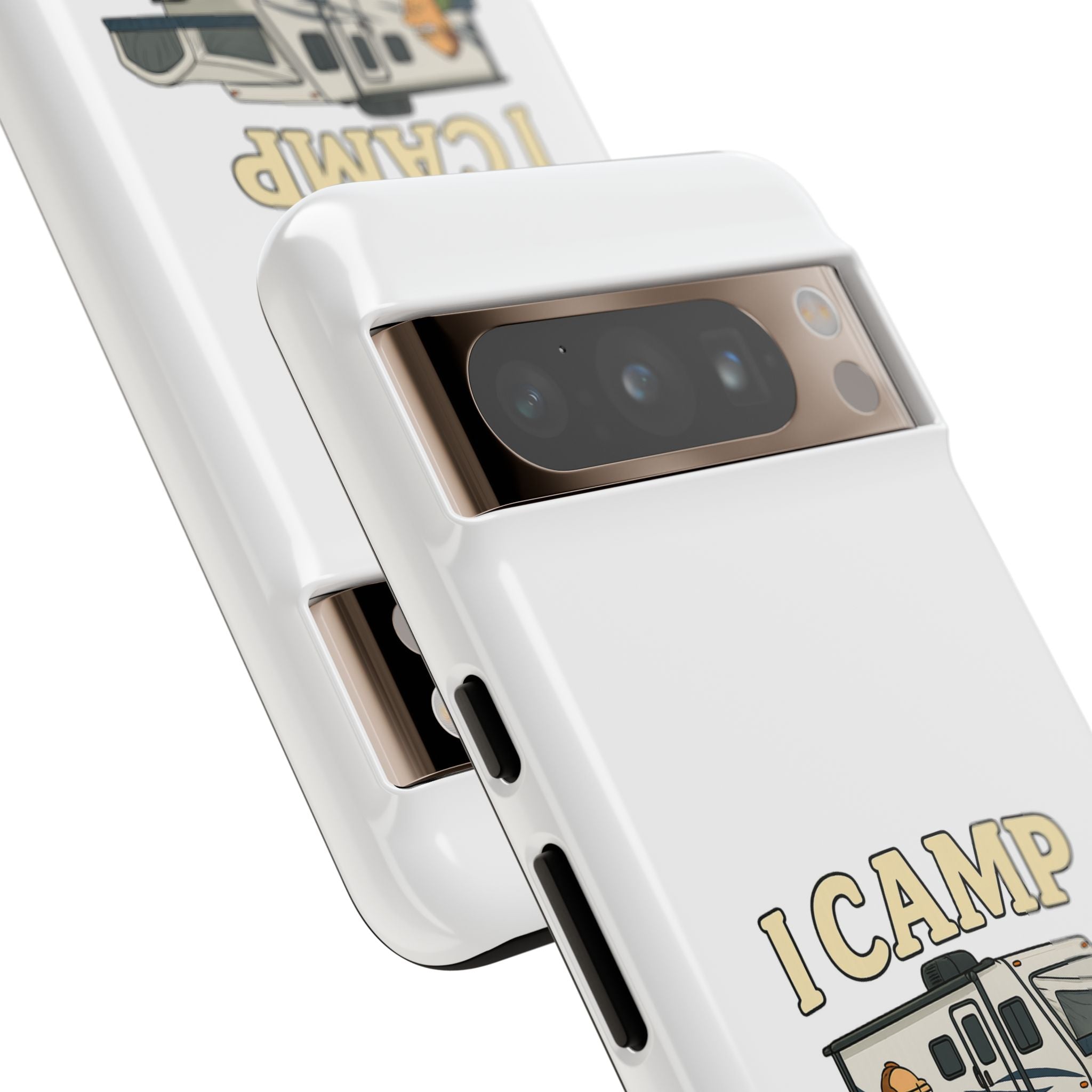 Camping Phone Case - I Camp Because Punching People is Frowned Upon