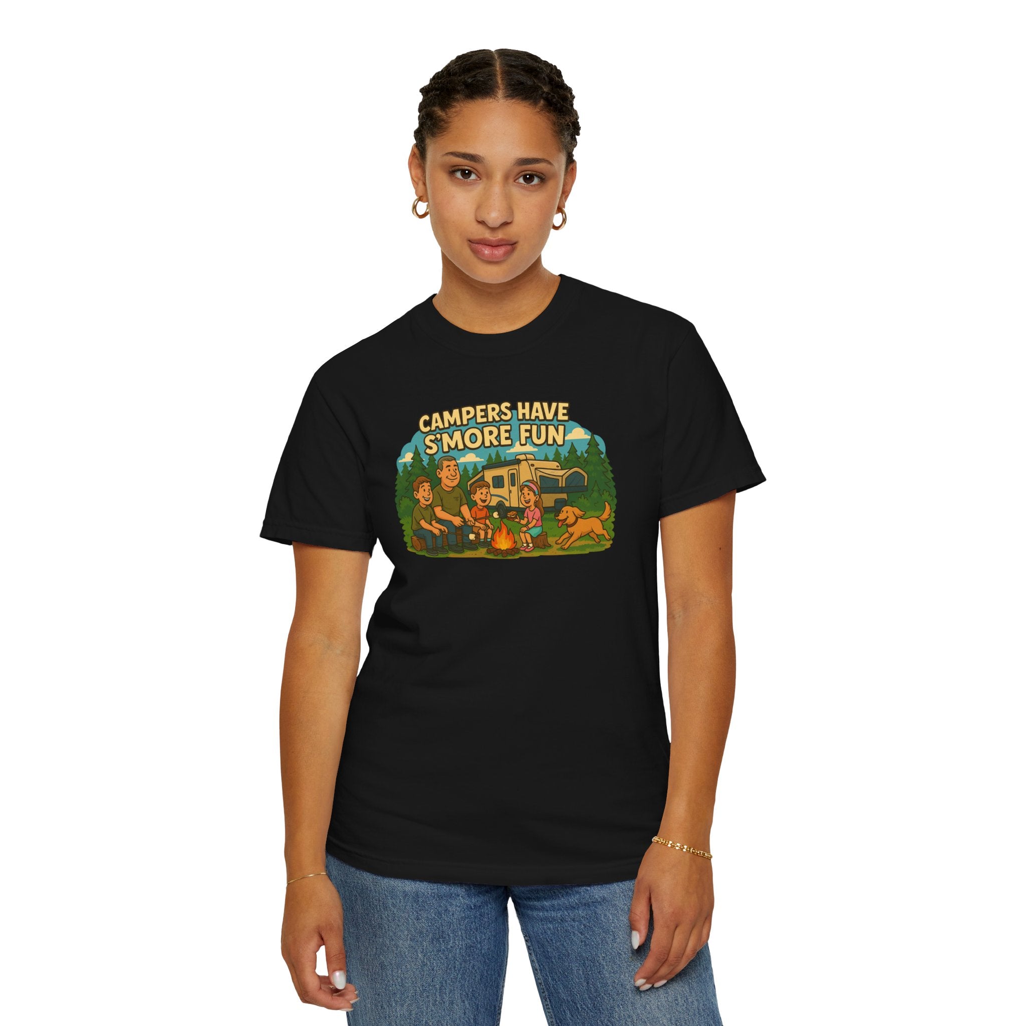 Camping T-Shirt for Outdoor Lovers, Perfect Gift for Campers, Adventure Tee, Vacation Shirt, Summer Fun Merchandise