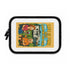 Camping-Themed Laptop Sleeve, Life is Fine with Camping and Wine, Travel Accessory, Gift for Campers, Eco-Friendly Tech Case