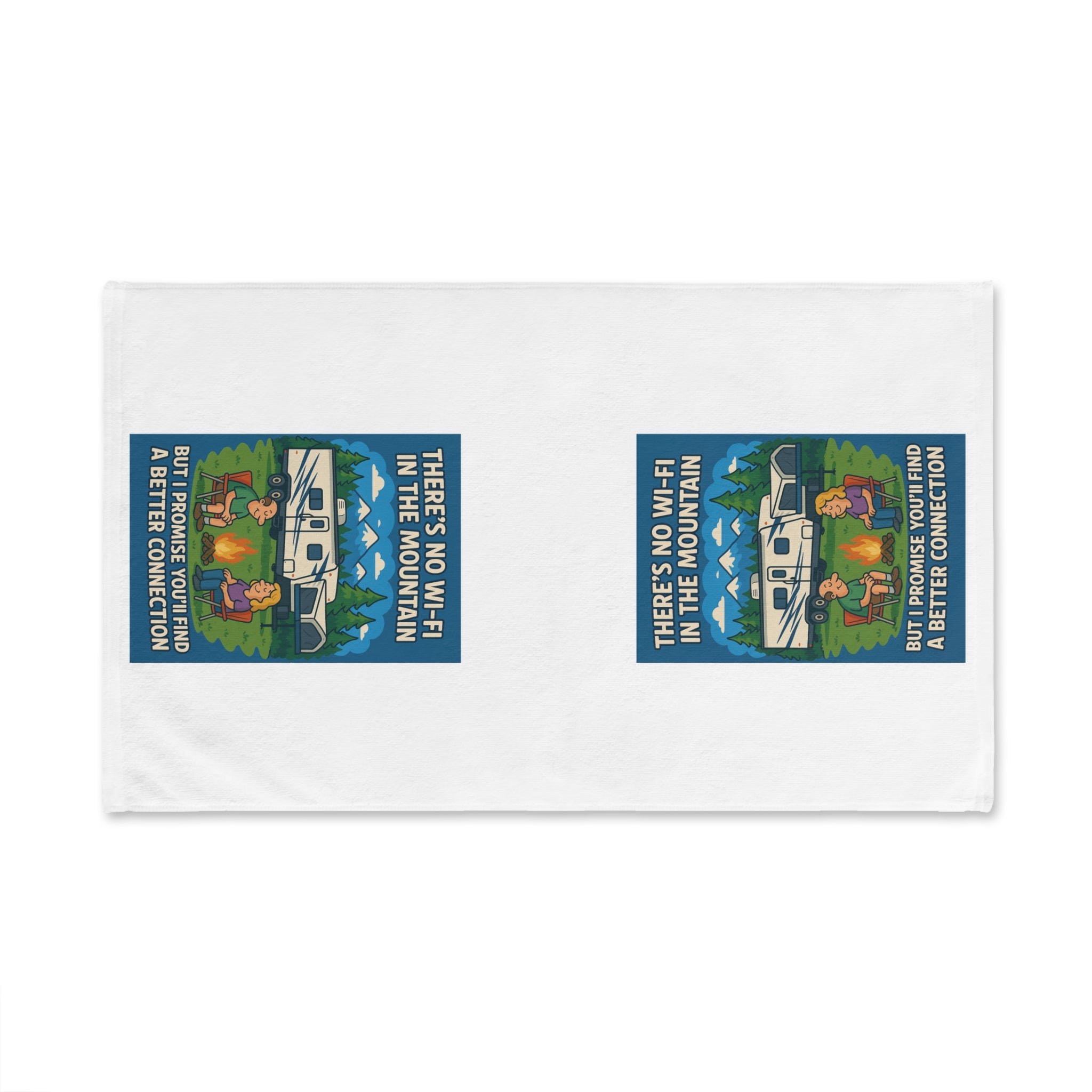 Nature Lovers Hand Towel, Camping Gift, Outdoor Decor, Hospitality Towel, Unique Kitchen Towel