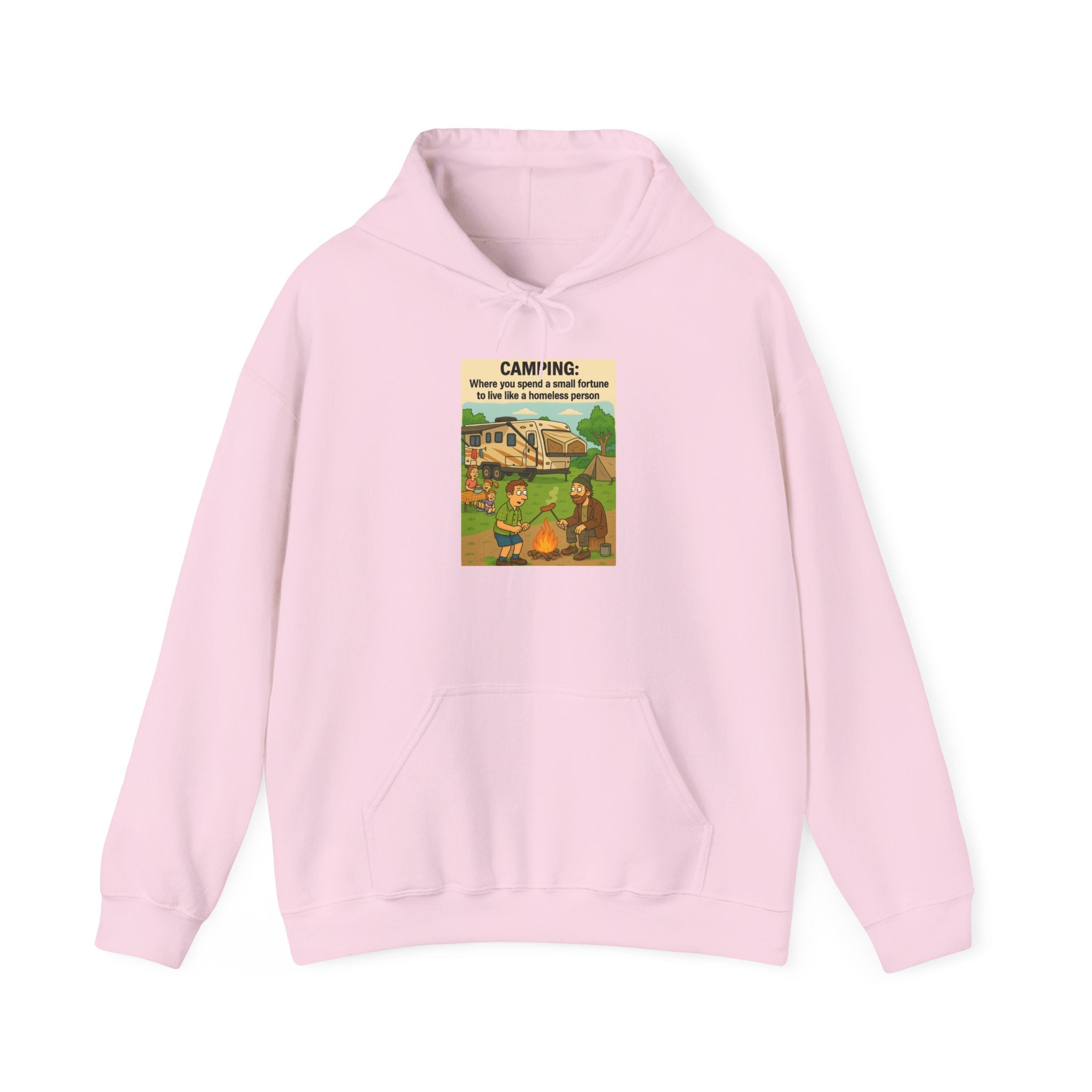 Cozy Camping Sweatshirt | Unisex Heavy Blend Hoodie, Outdoor Gear, Nature Lover Gift, Camping Apparel, Weekend Retreat Wear