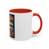 Mug - Home is where you park it Accent Coffee Mug (11, 15oz)