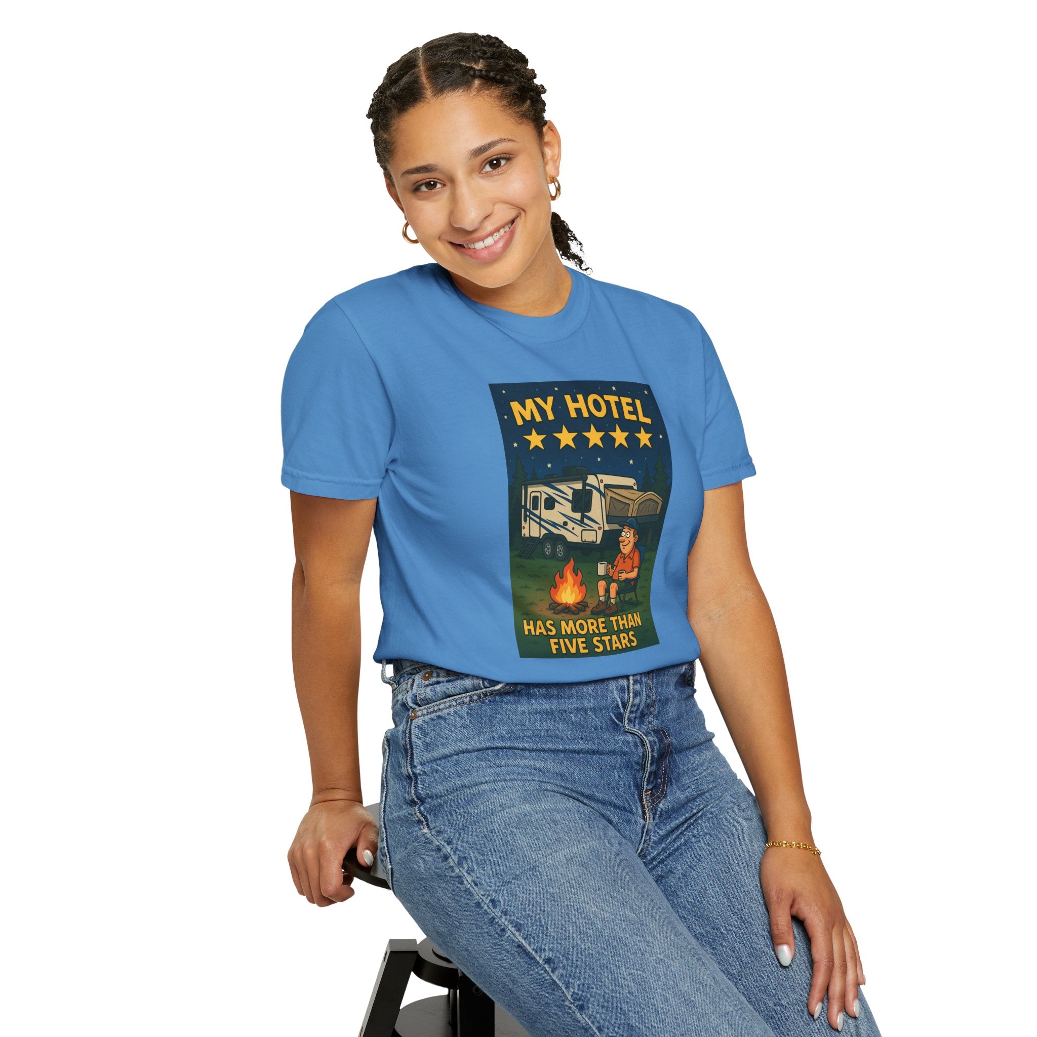 Camping Humor T-Shirt, Perfect Gift for Campers, RV Lovers, Outdoor Enthusiasts, Funny Camping Tee, Summer Adventure Apparel
