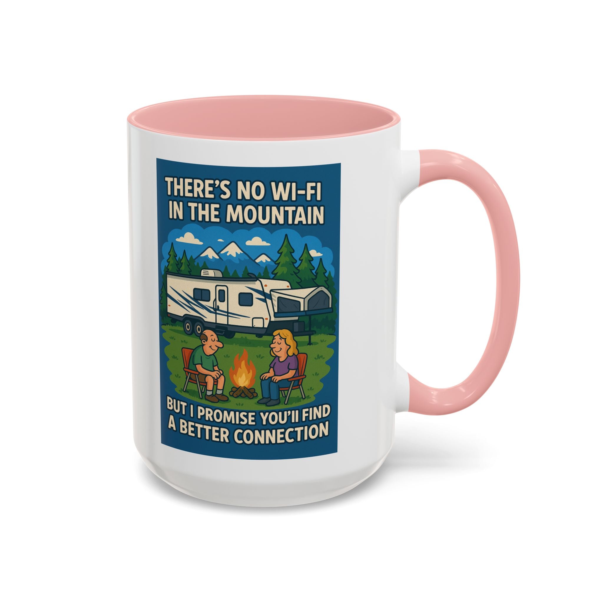 Nature Connection Coffee Mug - Adventure, Camping, Outdoor Gift, Travel Mug, Hiking Coffee Cup