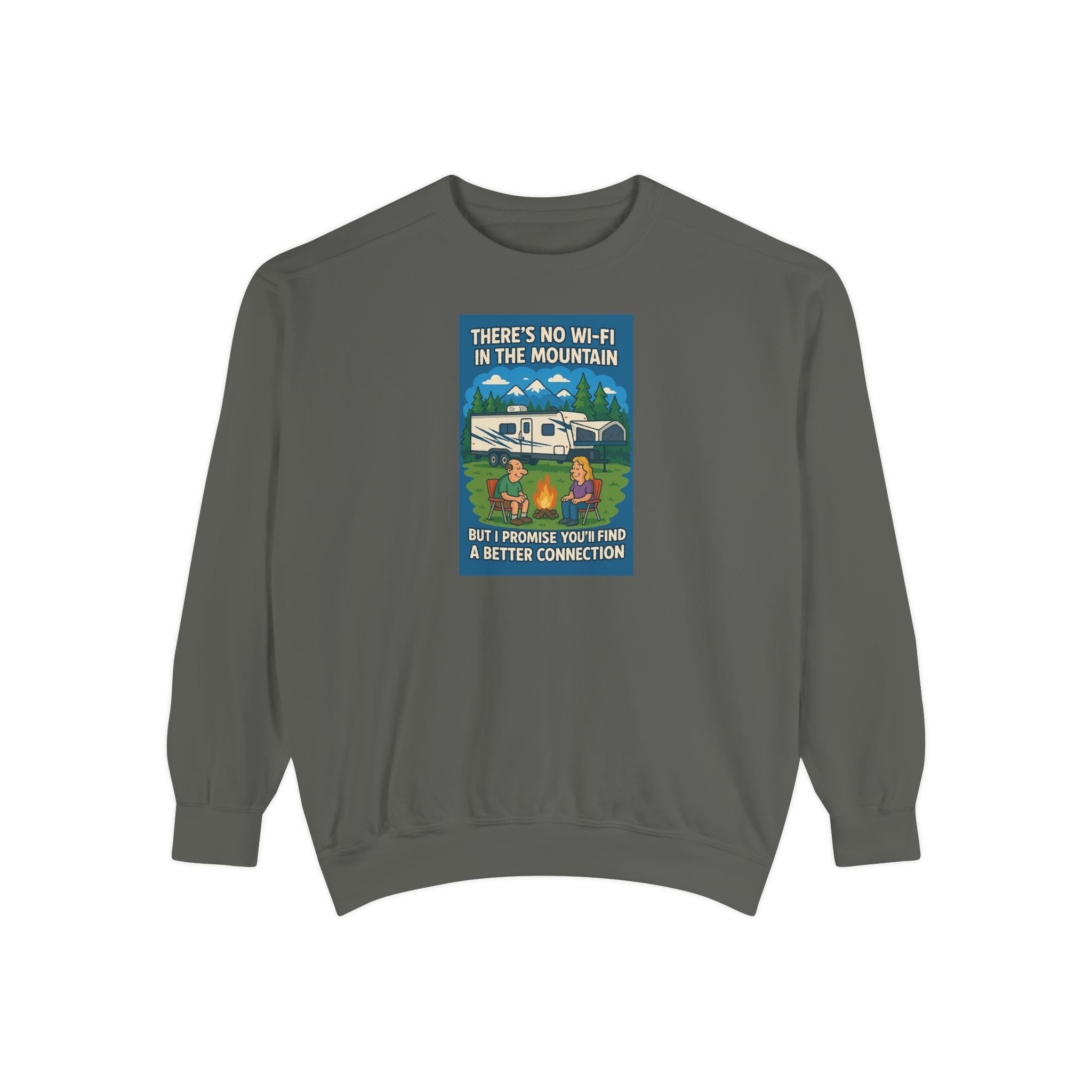 Cozy Campfire Sweatshirt - Perfect for Adventurers, Camping Enthusiasts, Family Gatherings, or Cozy Nights In, Gift Idea, Outdoor Style