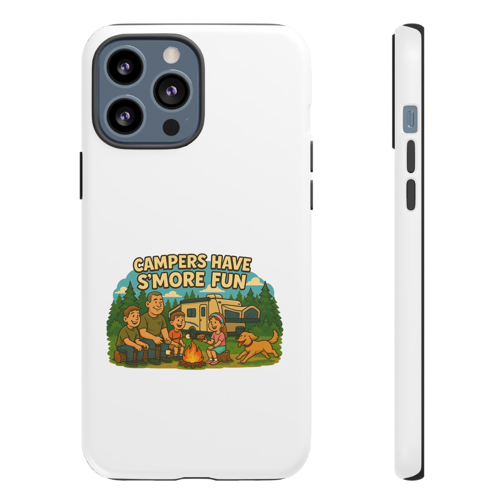 Tough Cases - Campers have S'more fun