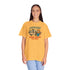 Camping & Wine Unisex T-Shirt, Relaxed Fit Tee, Perfect Gift for Campers, Wine Lovers, Outdoor Enthusiasts, Summer Celebrations