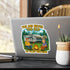 Outdoor Adventure Vinyl Decal - "You Are Never Too Old to Play Outside"