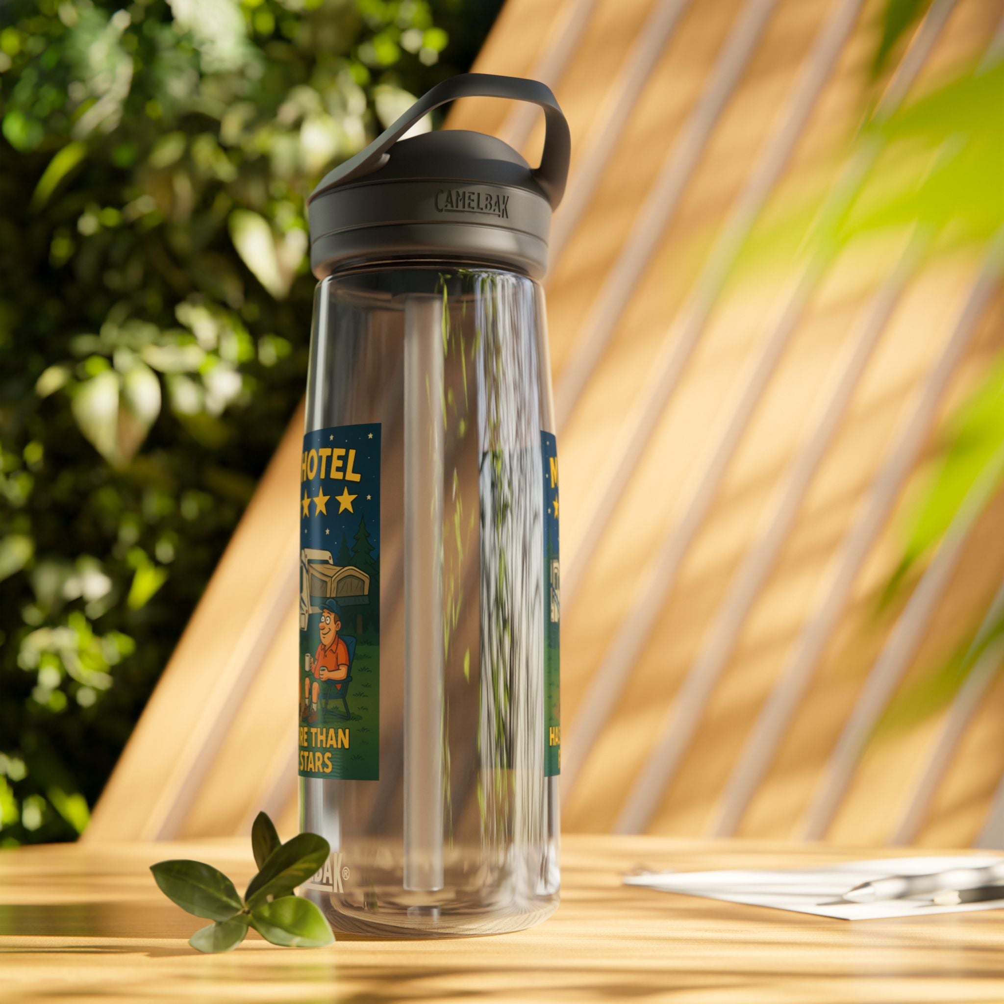 Camping Water Bottle with Inspirational Camping Quote, 20oz|25oz Camp Flask, Outdoor Gear, Travel Mug, Hiking Bottle, Adventure Gift