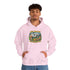Campfire Adventure Hoodie with Retro Design, Cozy Gift for Outdoor Lovers, Perfect for Camping, Road Trips, and Casual Wear