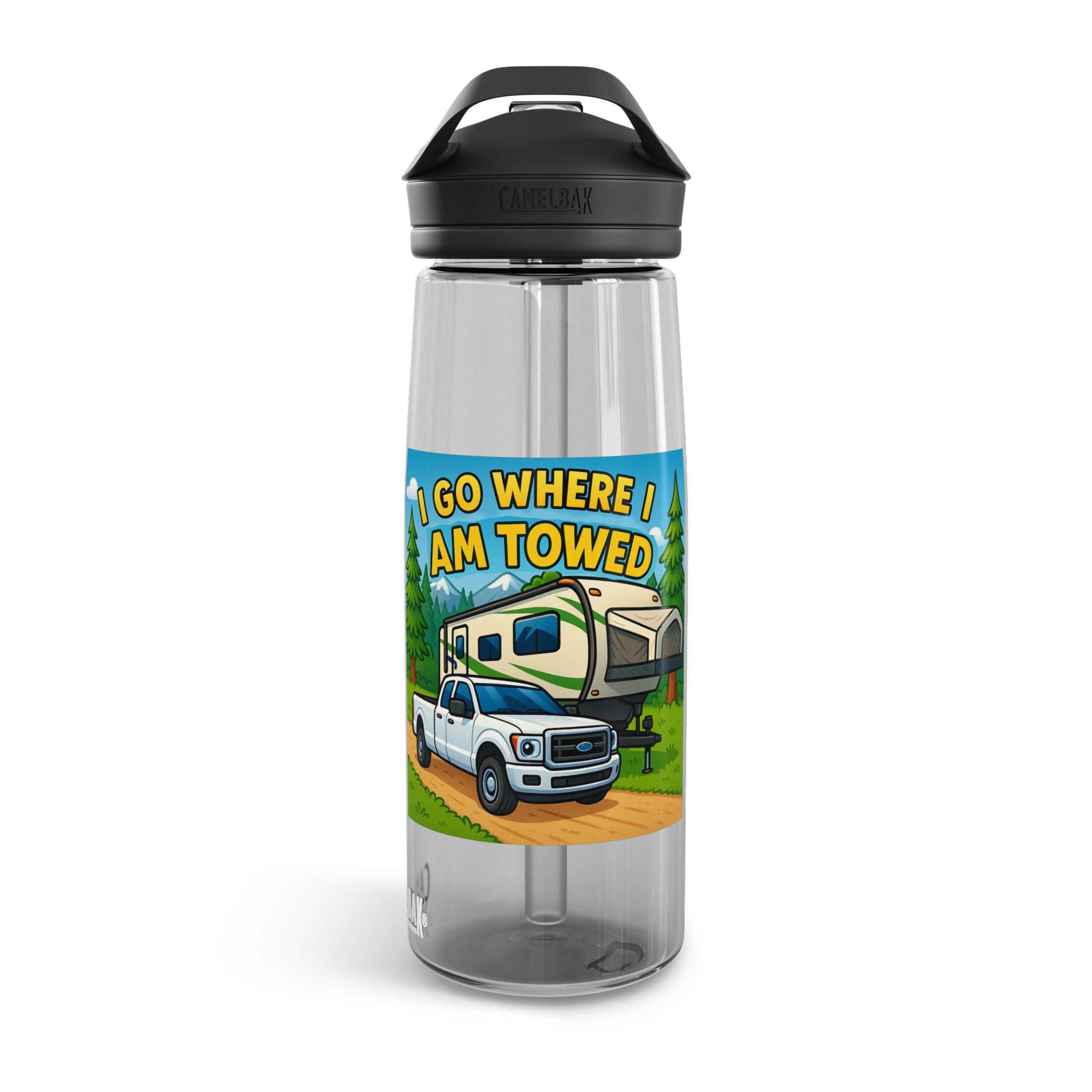 Adventure Water Bottle, Camping Hydration Bottle, RV Water Bottle, Outdoor Gear, Gifts for Campers