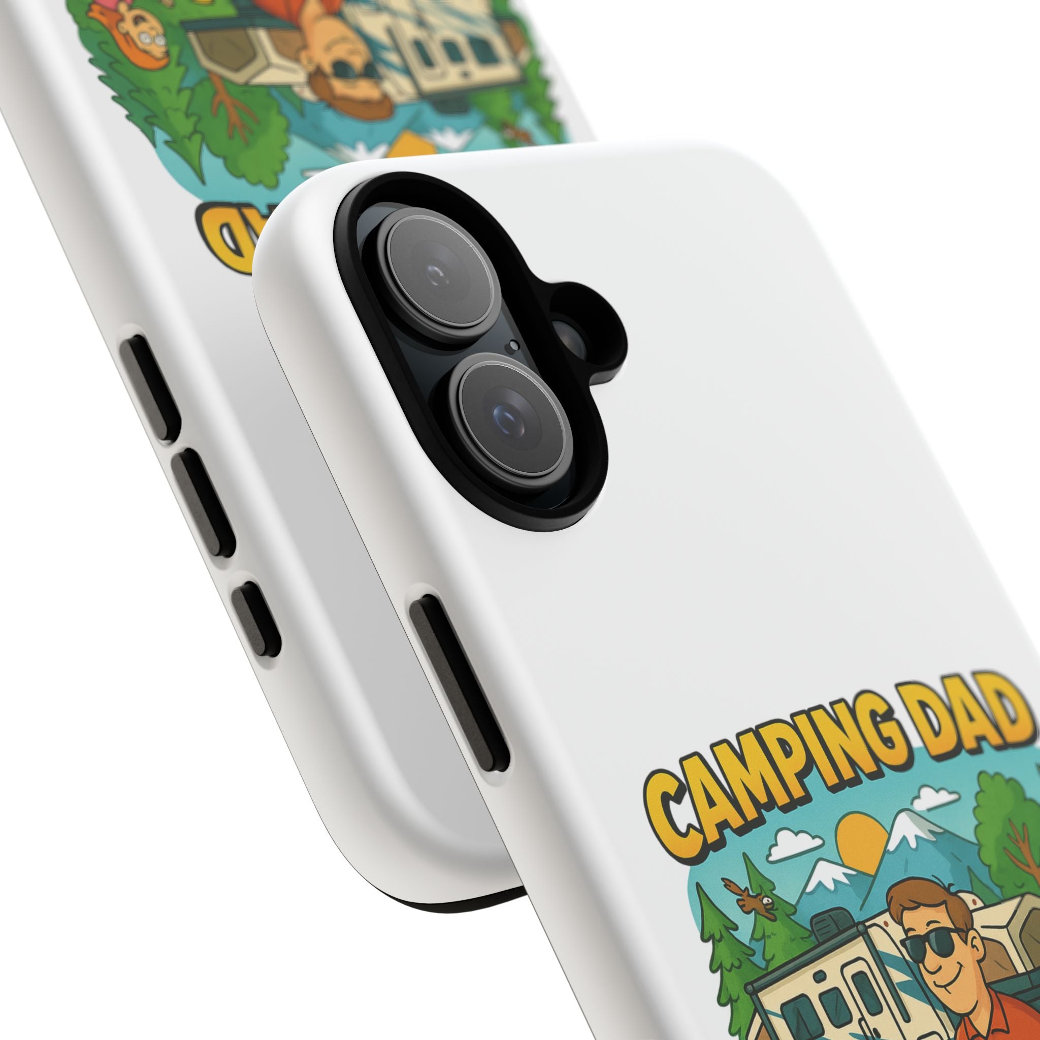 Camping Dad Phone Case - Unique Tough Cover for Outdoor Dads