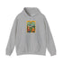 Retro Graphic Hooded Sweatshirt, Cozy Unisex Hoodie for Casual Days, Perfect Gift for Friends, Fall and Winter Fashion