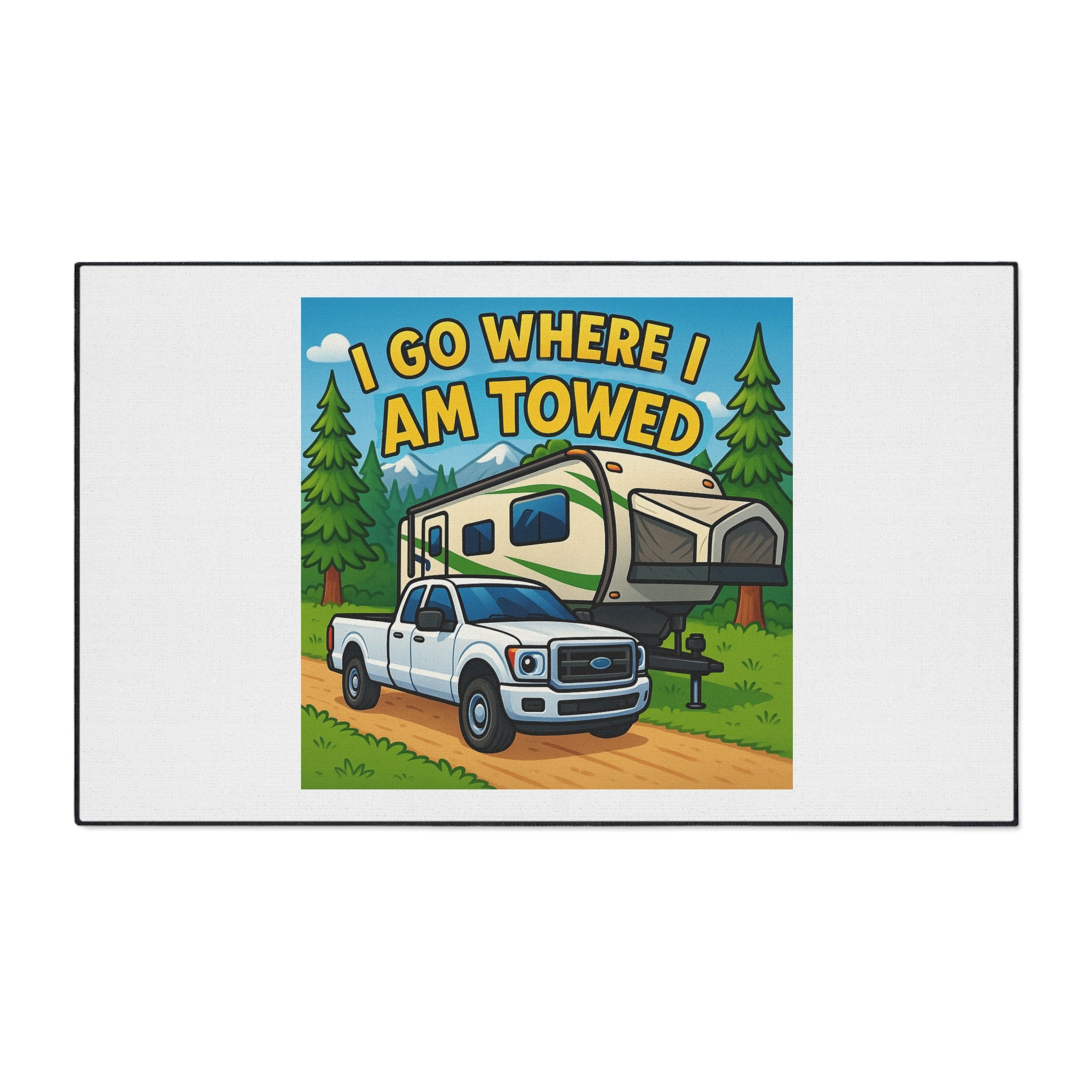 RV Adventures Heavy Duty Floor Mat - Durable Outdoor Rug for Campers and Travelers, Outdoor Welcome Mat, Camping Gifts, Travel Decor, [...]