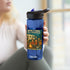Camping Themed Water Bottle - Perfect for Outdoor Adventures, Hydration on the Go, Great for Gifts, Eco-Friendly Sipper