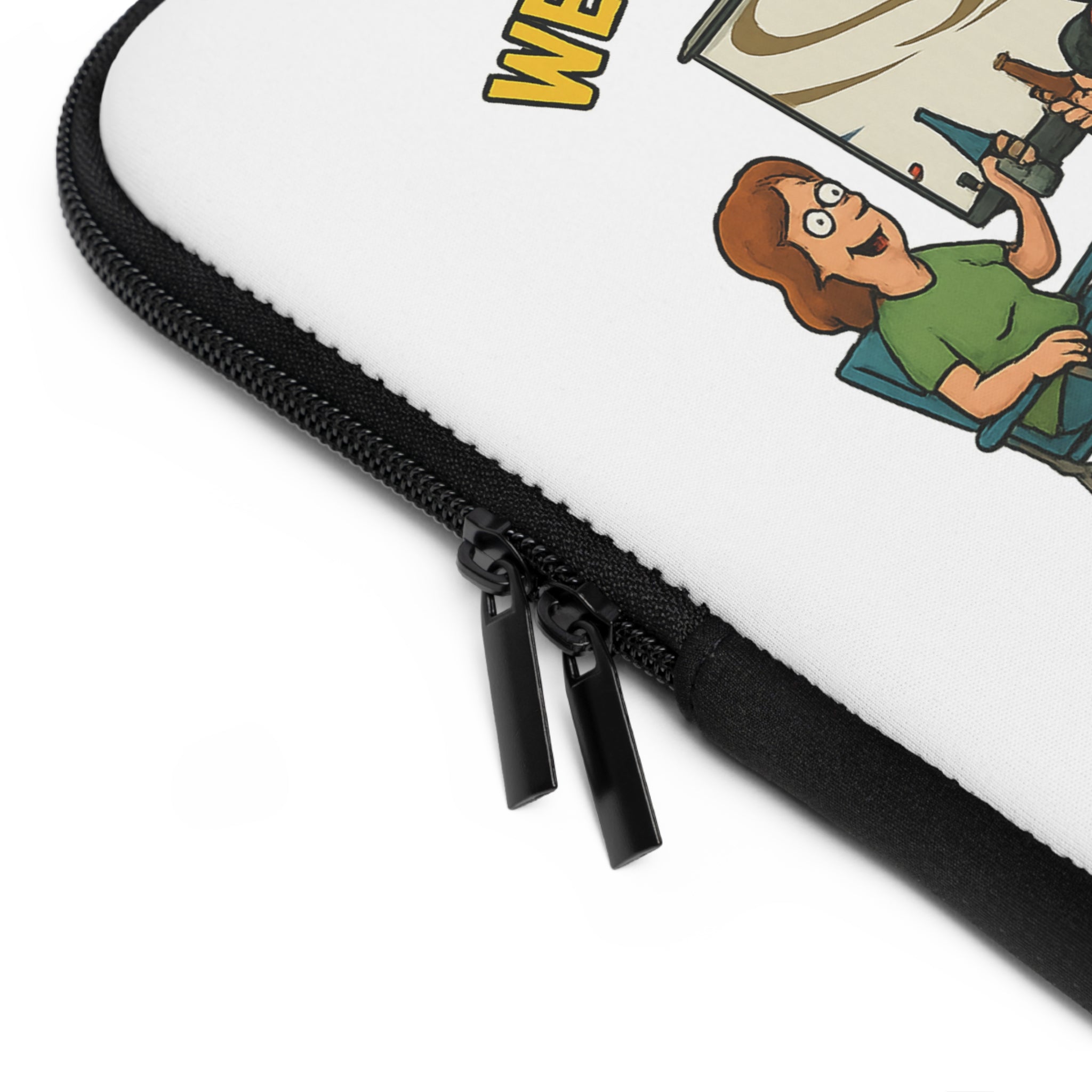 Funny Camping Laptop Sleeve - Welcome to Our Firepit, Outdoors Gift, Camping Accessories, Laptop Case, Personalized Tech Sleeve