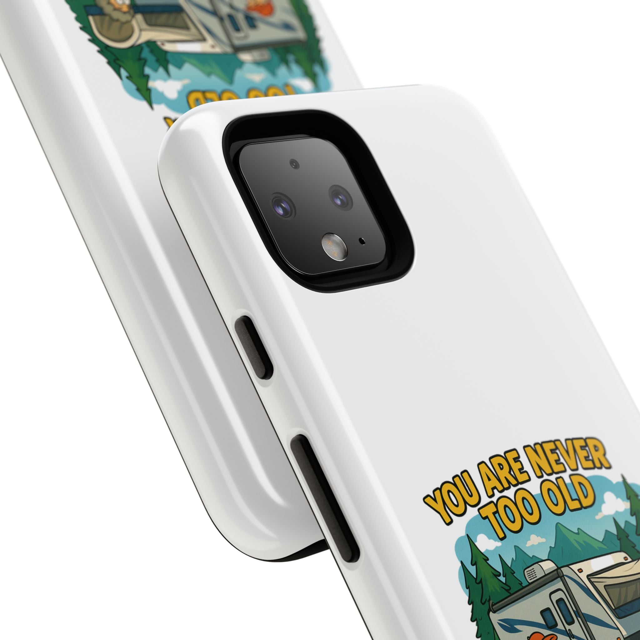 Outdoor Adventure Phone Case - 'You Are Never Too Old to Play Outside'