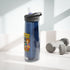 Fun Cartoon Water Bottle, BPA-Free Flask for Outdoor Adventures, Gift for Kids, Hydro Flask for Campers, Ideal for Travel & Exercise