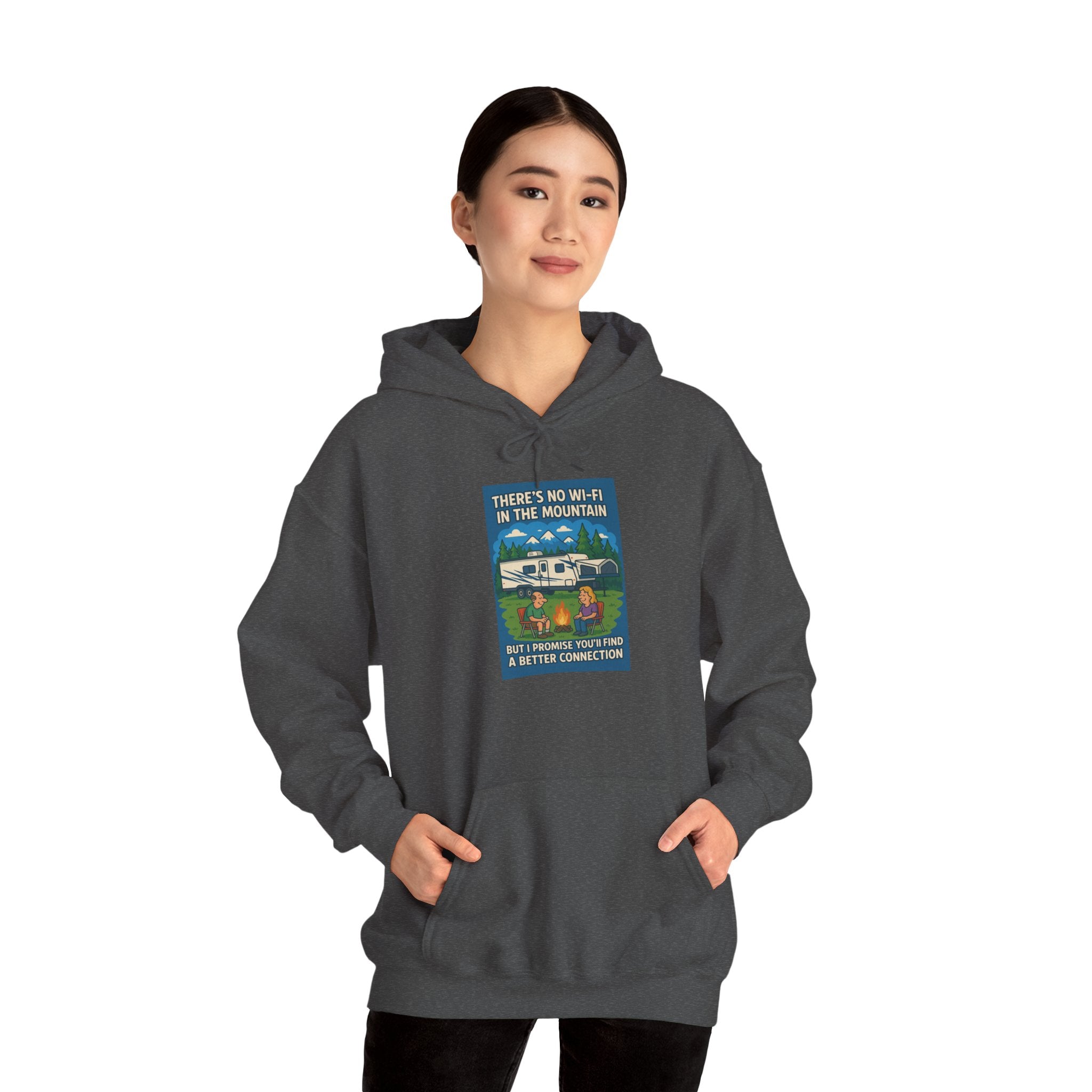 Mountain Connection Unisex Hooded Sweatshirt | Cozy Gift for Nature Lovers | Perfect for Camping, Hiking, Outdoor Adventures, and [...]