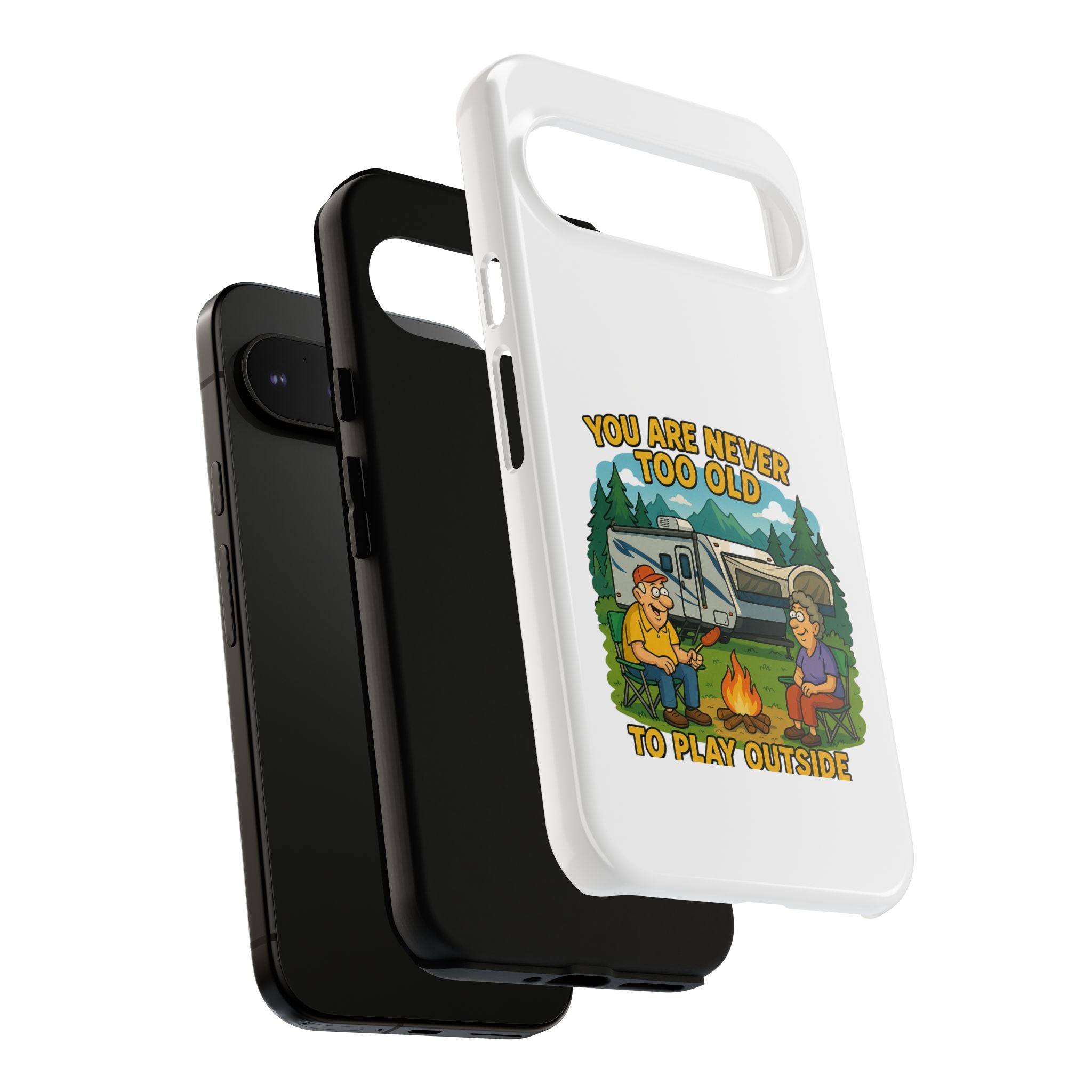 Outdoor Adventure Phone Case - 'You Are Never Too Old to Play Outside'
