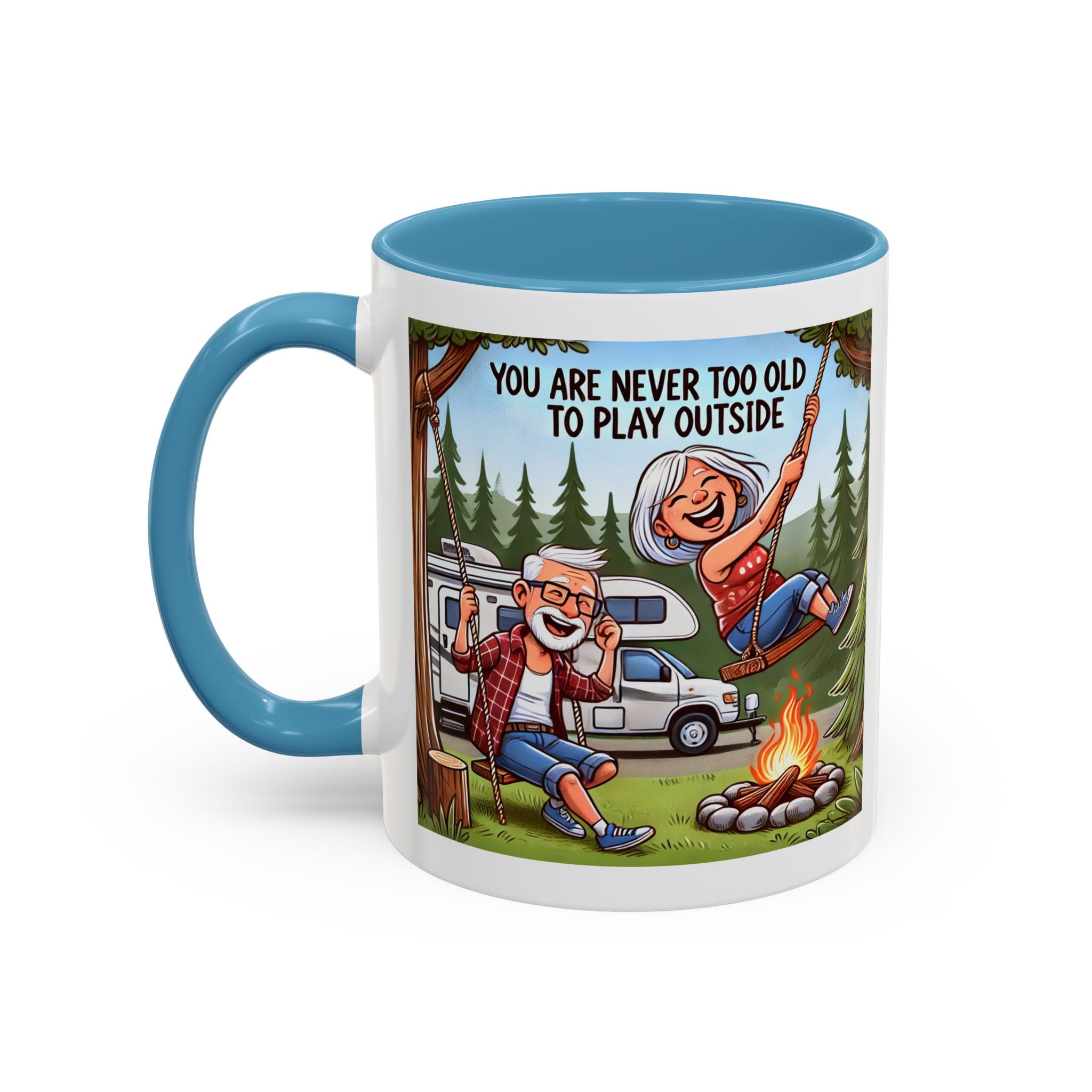 Mug - You are Never Too Old to Play Outside Coffee Mug (11, 15oz)