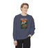 Cozy Unisex Garment-Dyed Sweatshirt with Retro Design, Perfect for Relaxing, Gift for Friends, Casual Wear, Fall Fashion, Warm Layer