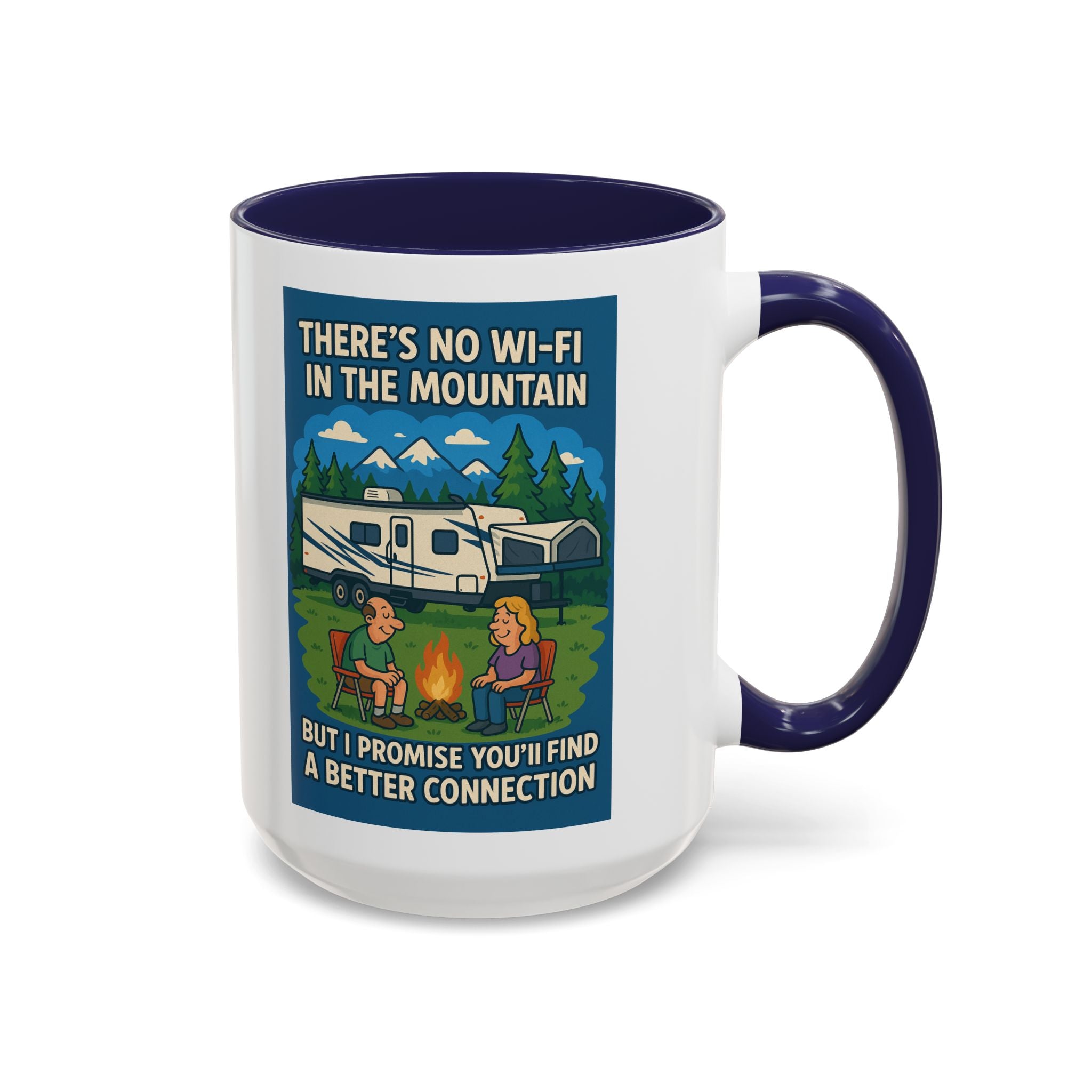Nature Connection Coffee Mug - Adventure, Camping, Outdoor Gift, Travel Mug, Hiking Coffee Cup