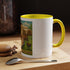 High Class Trailer Trash Coffee Mug - Fun Campfire Ceramic Tea Cup