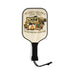 Pickleball Paddle Set with Campfire Design - Fun Outdoor Sport Gear