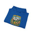 Campfire Adventure Hoodie with Retro Design, Cozy Gift for Outdoor Lovers, Perfect for Camping, Road Trips, and Casual Wear
