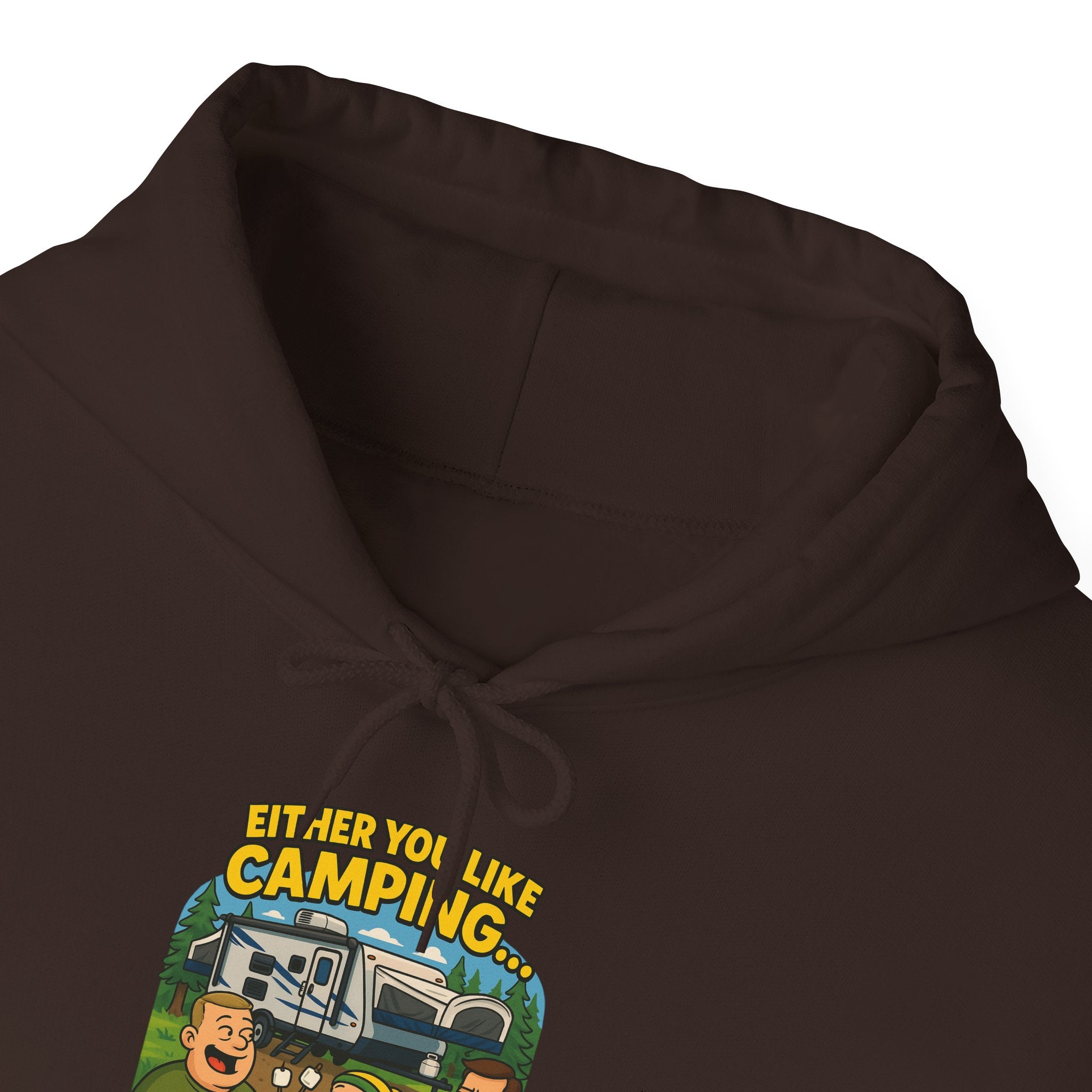 Camping Adventure Unisex Heavy Blend™ Hooded Sweatshirt