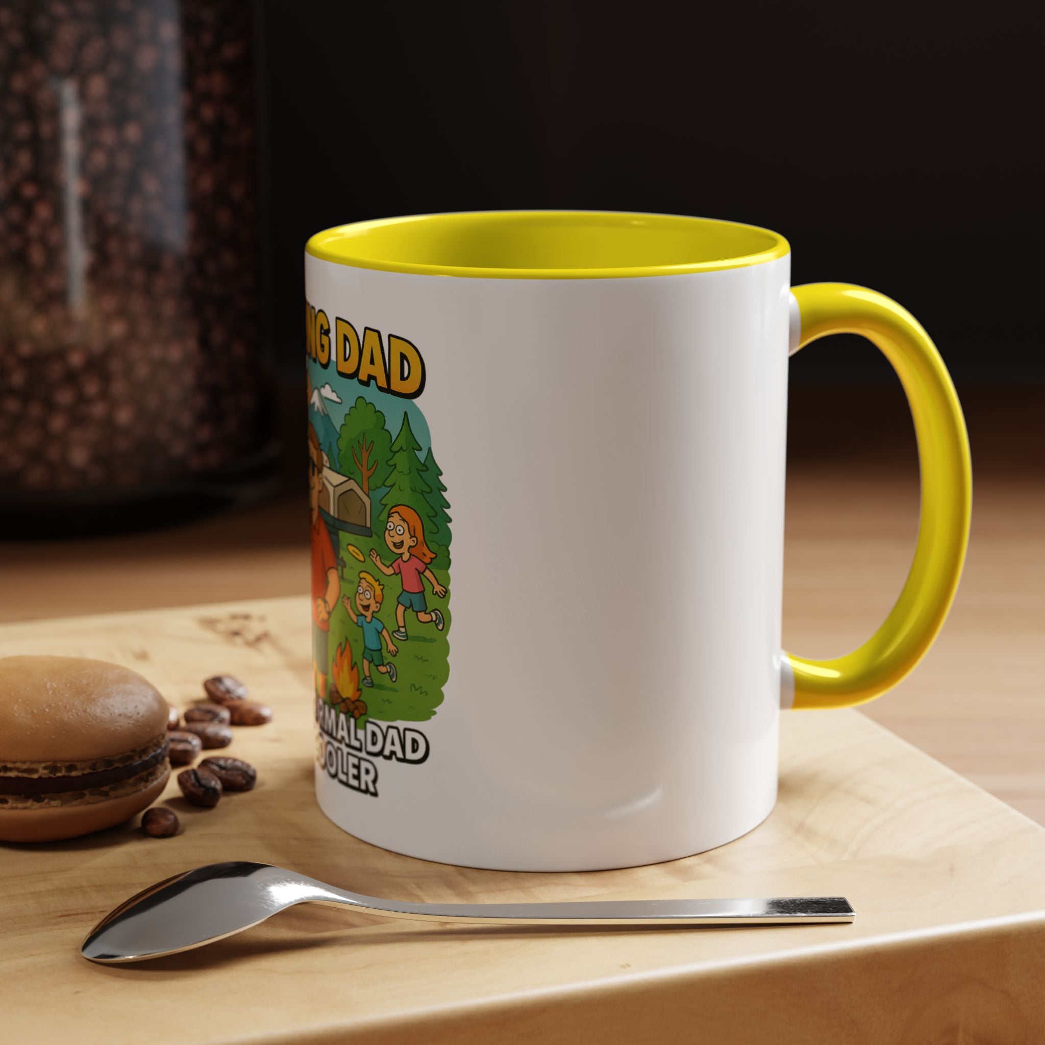 Cool Camping Dad Coffee Mug - Fun Outdoor Adventure Gift