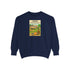 Camping Adventure Sweatshirt, Unisex Garment-DyedPullover, Cozy Casual Wear, Outdoor Enthusiast Gift, Camping Trip Apparel