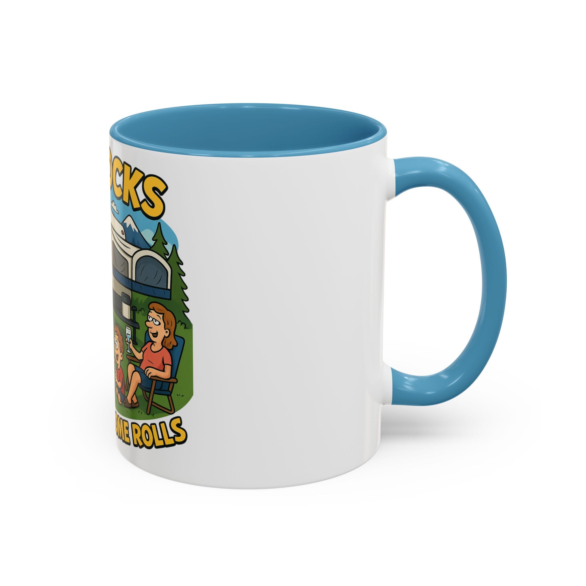 Camping Life Coffee Mug - Adventure Lover Gift, RV Travel Mug, Cozy Campfire Vibes, Perfect for Outdoor Enthusiasts, Gift for Dad