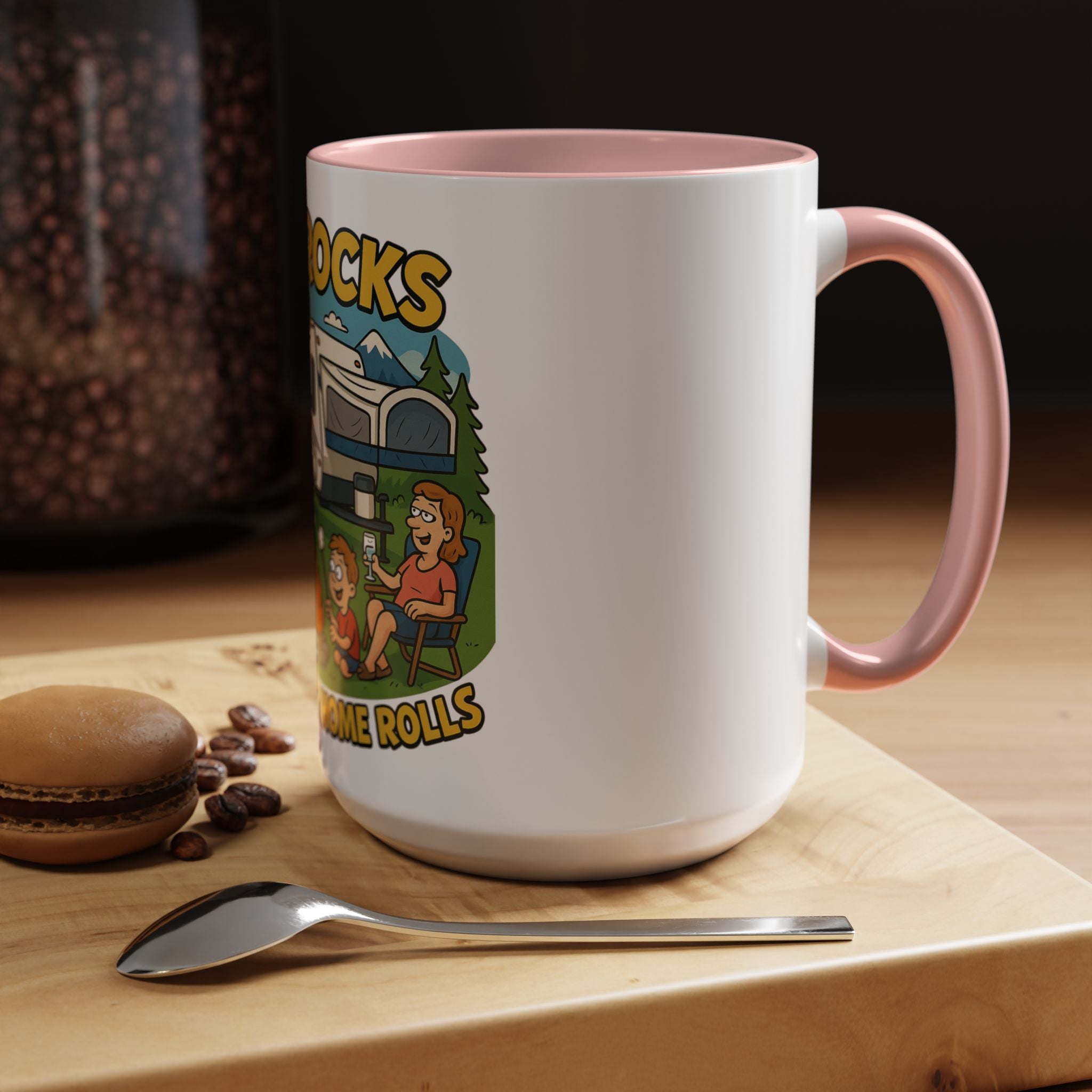Camping Life Coffee Mug - Adventure Lover Gift, RV Travel Mug, Cozy Campfire Vibes, Perfect for Outdoor Enthusiasts, Gift for Dad