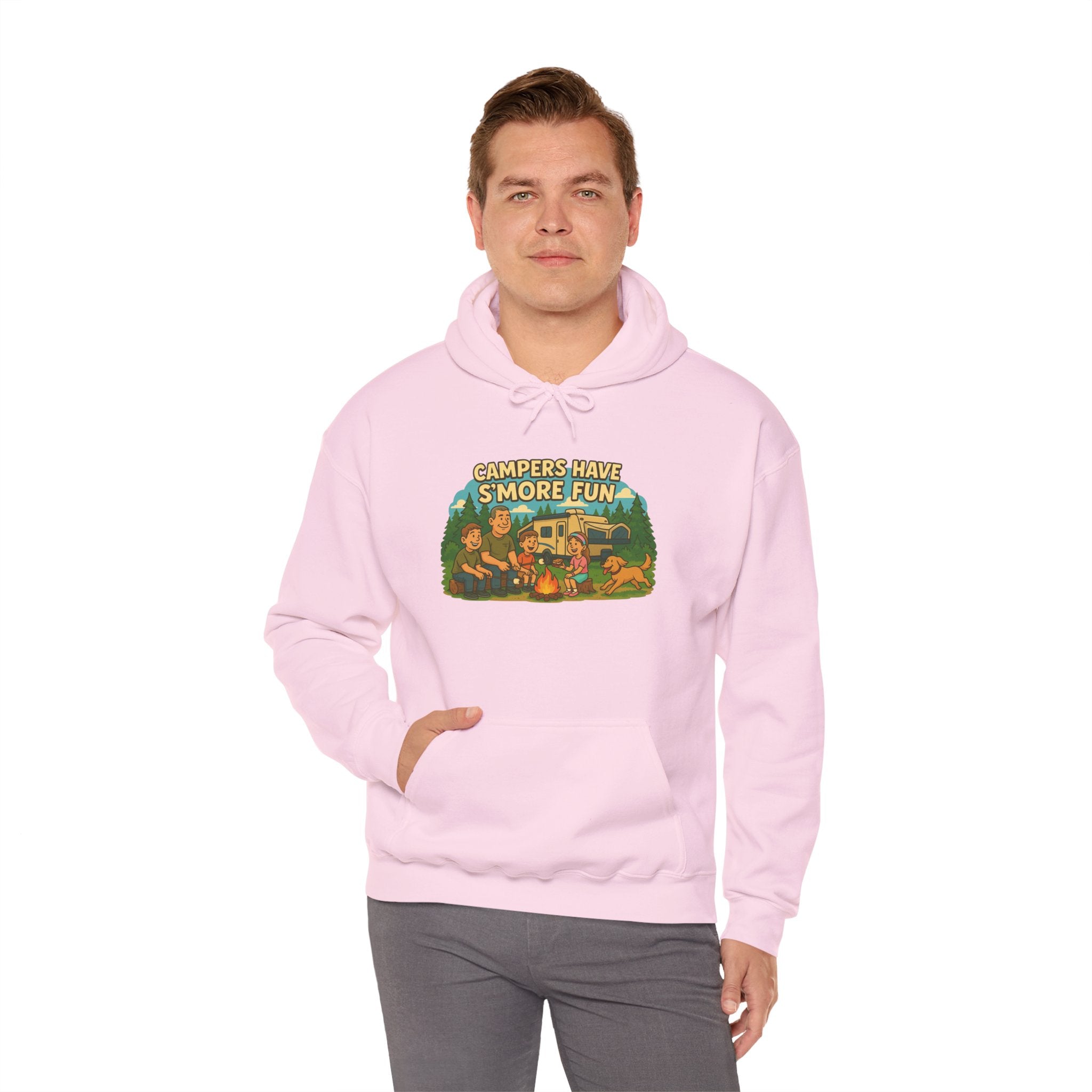 Campfire Vibes Hoodie - Perfect for Outdoor Lovers, Camping Trips, Nature Adventures, Gift for Campers, Cozy Hooded Sweatshirt