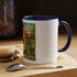 High Class Trailer Trash Coffee Mug - Fun Campfire Ceramic Tea Cup