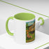 High Class Trailer Trash Coffee Mug - Fun Campfire Ceramic Tea Cup