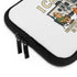Funny Camping Laptop Sleeve - "I Camp Because Punching People is Frowned Upon"