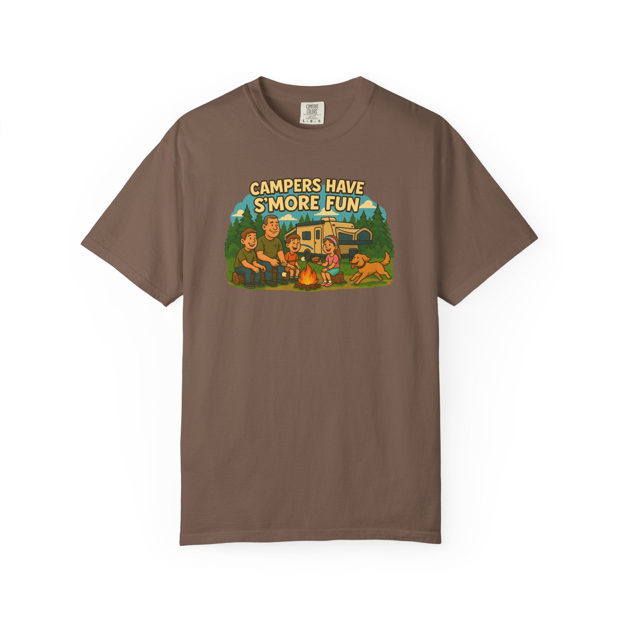 Camping T-Shirt for Outdoor Lovers, Perfect Gift for Campers, Adventure Tee, Vacation Shirt, Summer Fun Merchandise