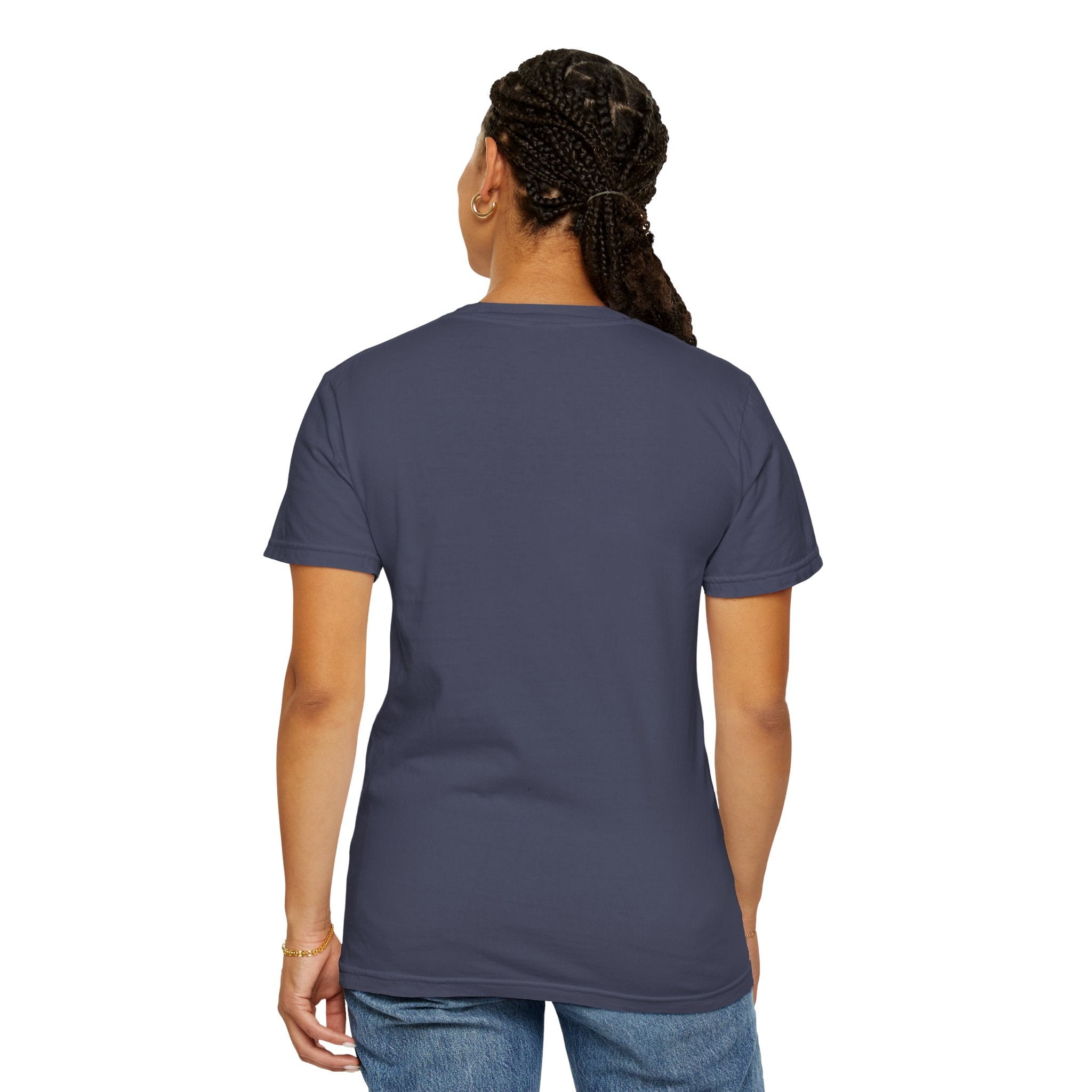 Camp Hair Don't Care T-Shirt, Unisex Garment-Dyed Tee, Camping Apparel, Funny Summer Shirt, Outdoor Lovers Gift, Vacation Essential