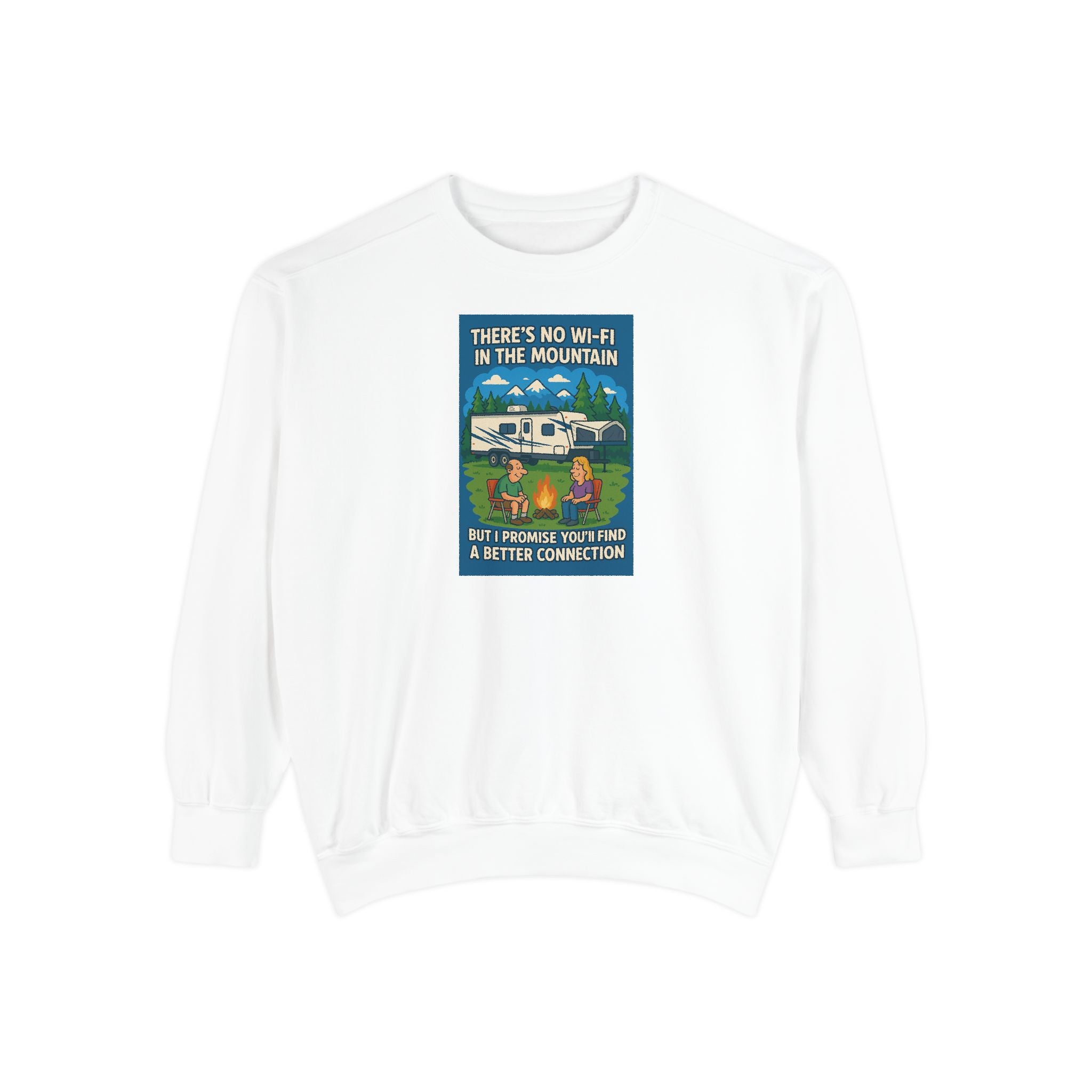 Cozy Campfire Sweatshirt - Perfect for Adventurers, Camping Enthusiasts, Family Gatherings, or Cozy Nights In, Gift Idea, Outdoor Style
