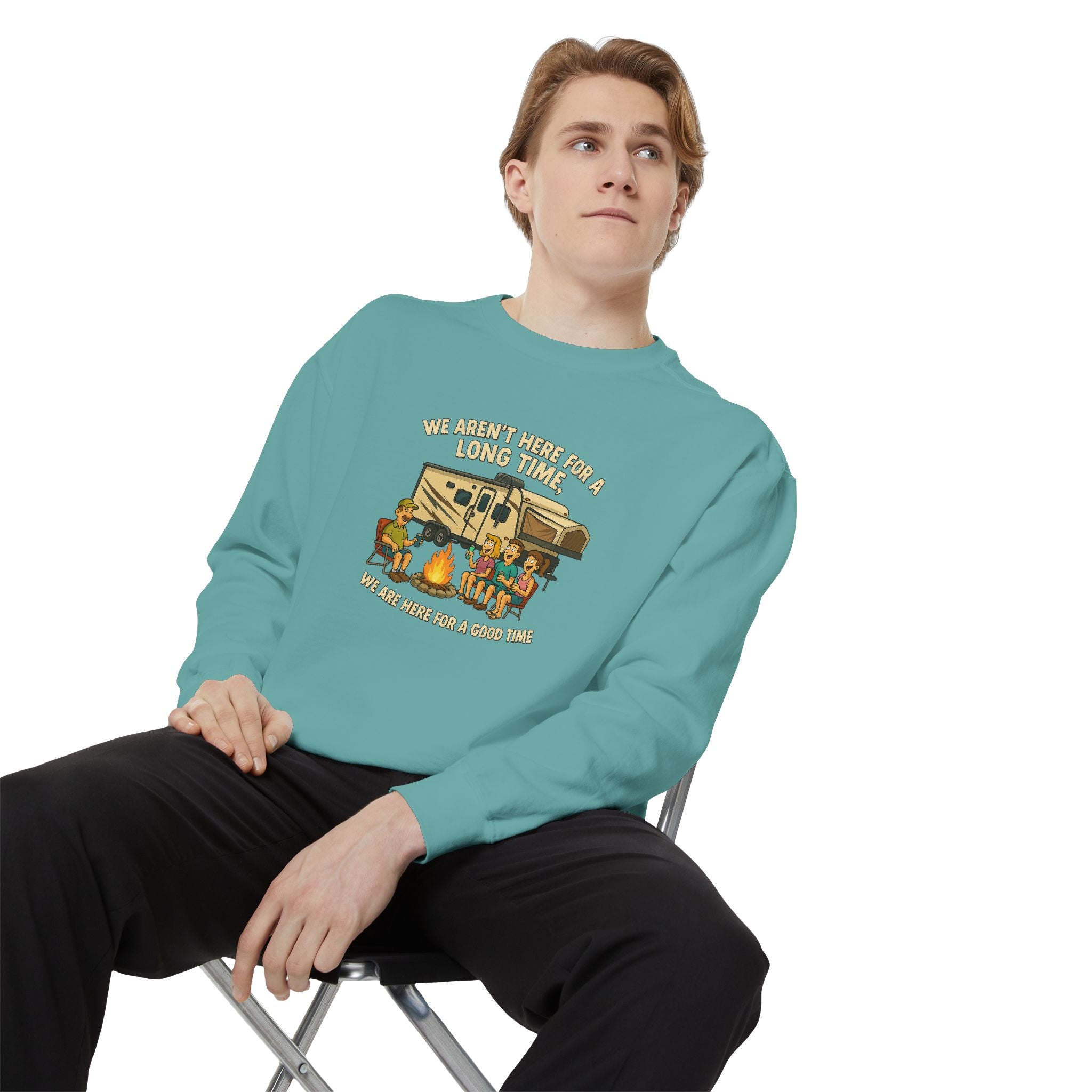 Camping Adventure Unisex Sweatshirt - Perfect for Outdoor Lovers
