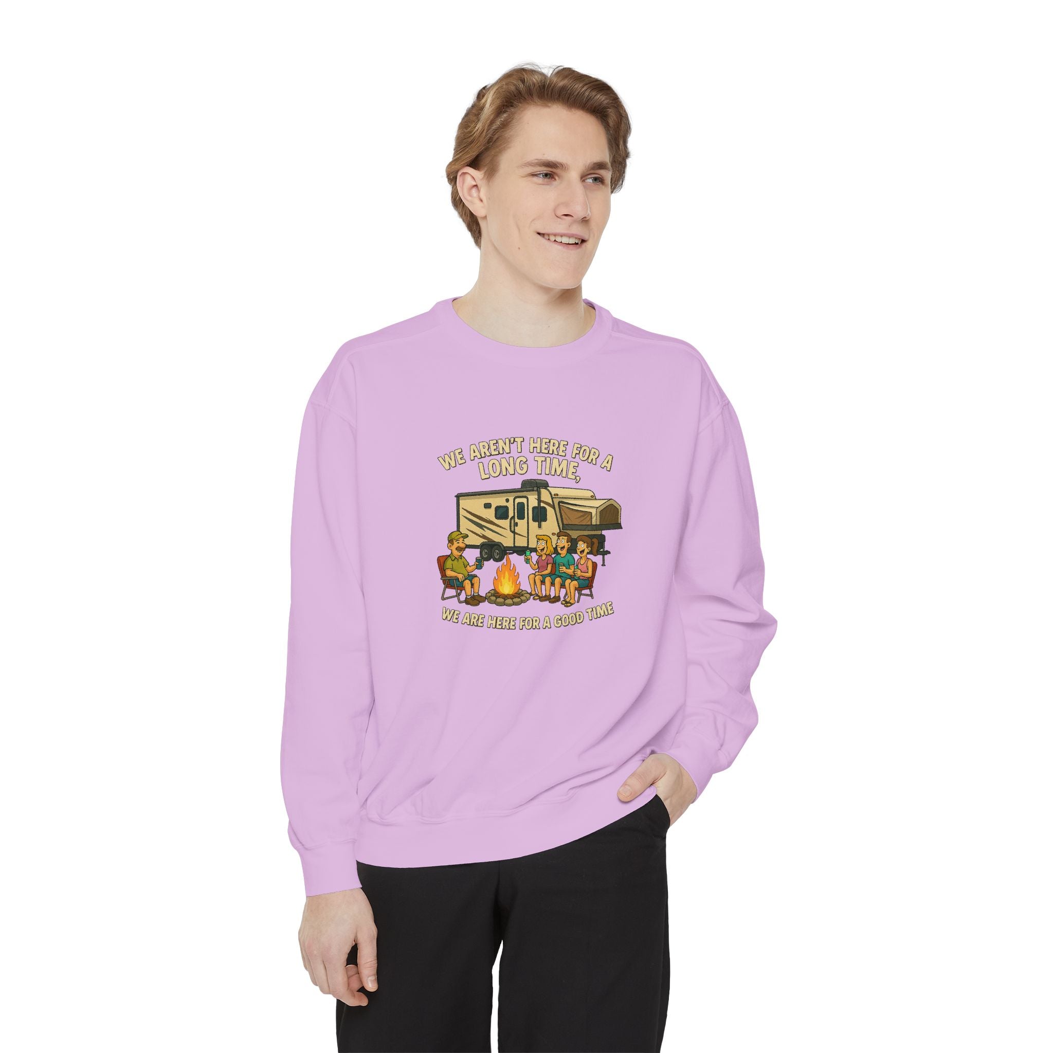 Camping Adventure Unisex Sweatshirt - Perfect for Outdoor Lovers