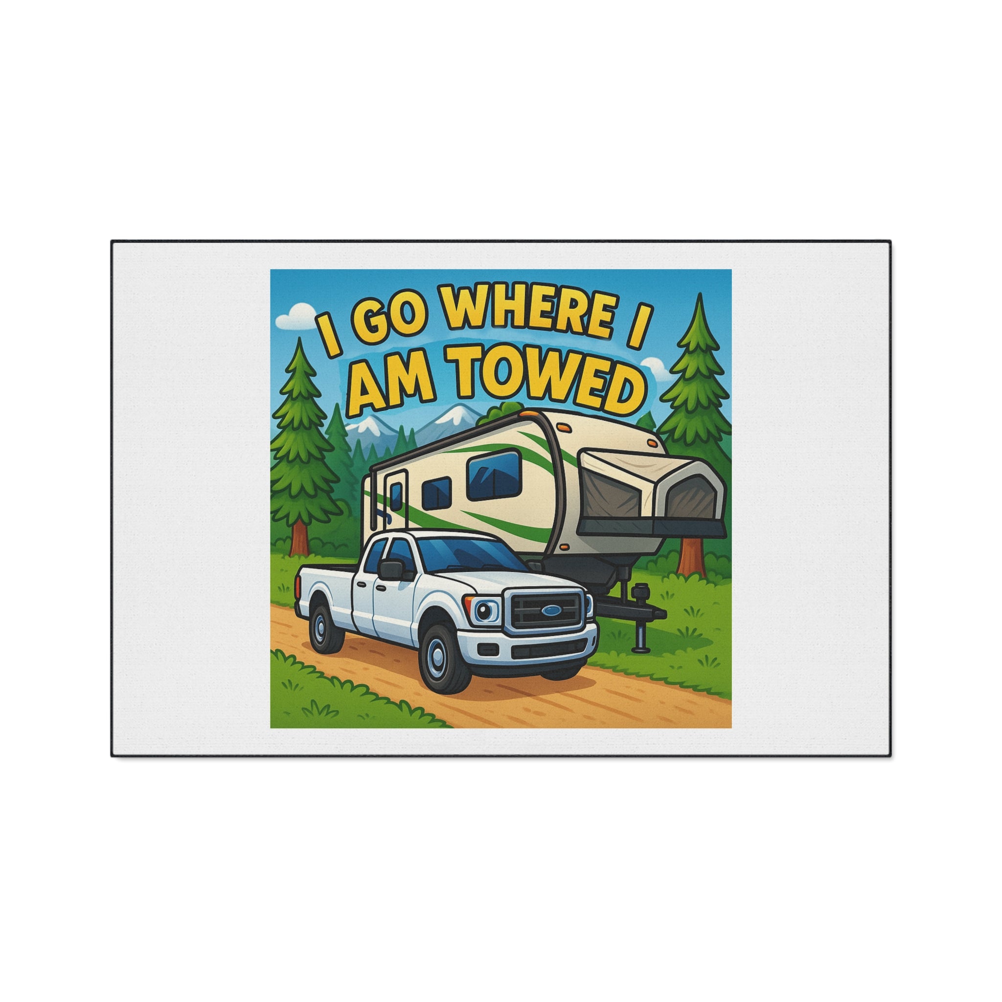 RV Adventures Heavy Duty Floor Mat - Durable Outdoor Rug for Campers and Travelers, Outdoor Welcome Mat, Camping Gifts, Travel Decor, [...]