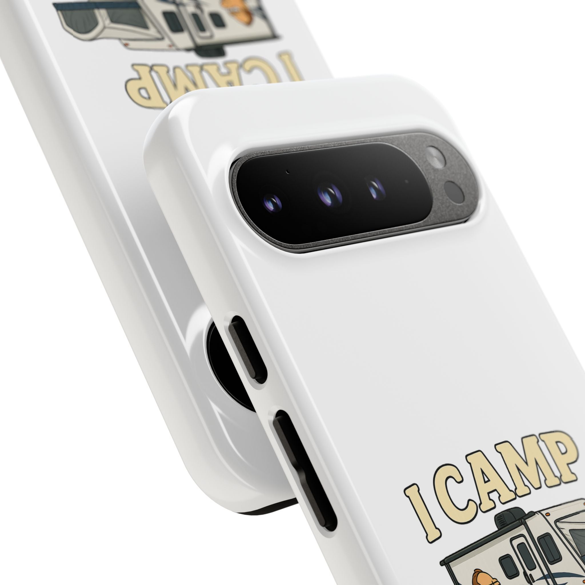 Camping Phone Case - I Camp Because Punching People is Frowned Upon
