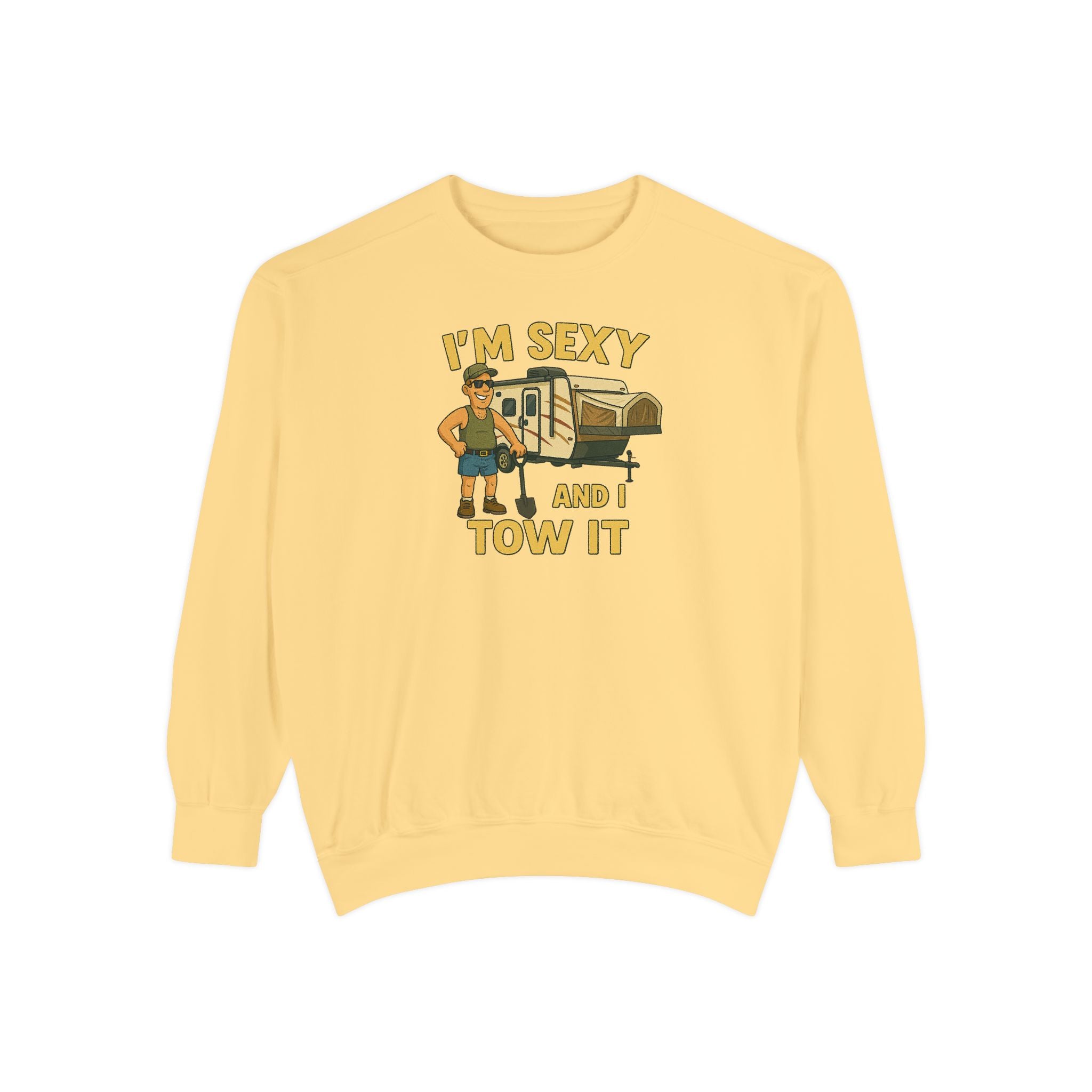 Funny Tow Truck Sweatshirt, Unisex Garment-Dyed Pullover, Casual Gift for Drivers, Trucking Humor Apparel, Cozy Fall Outfit, Perfect [...]