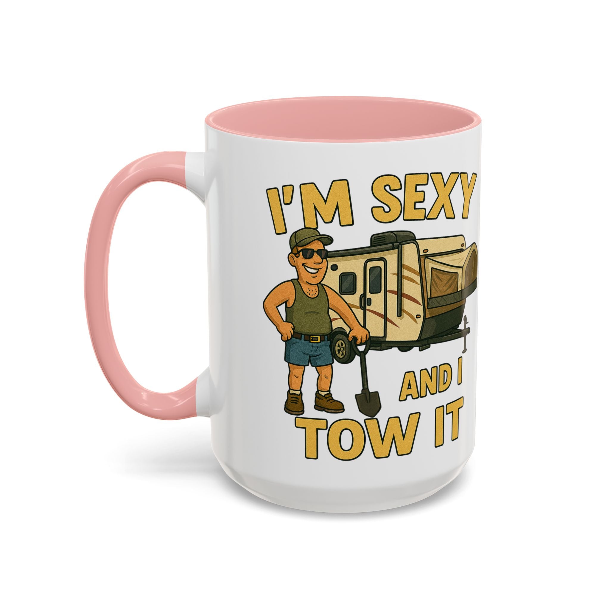 Playful Camping Mug, Funny Coffee Cup, Camper Gift, RV Lover's Accessory, Outdoor Adventure Mug