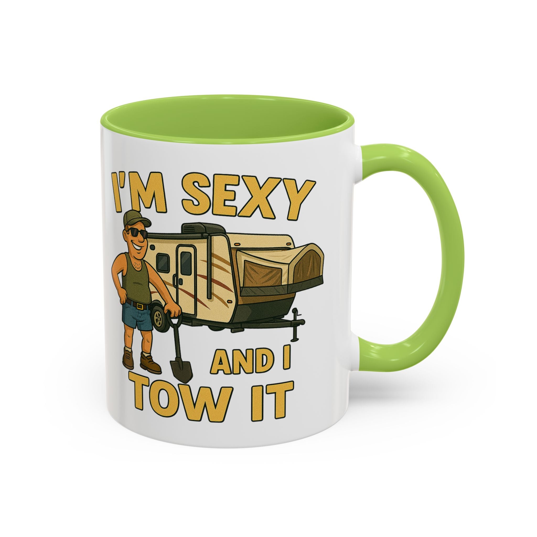 Playful Camping Mug, Funny Coffee Cup, Camper Gift, RV Lover's Accessory, Outdoor Adventure Mug