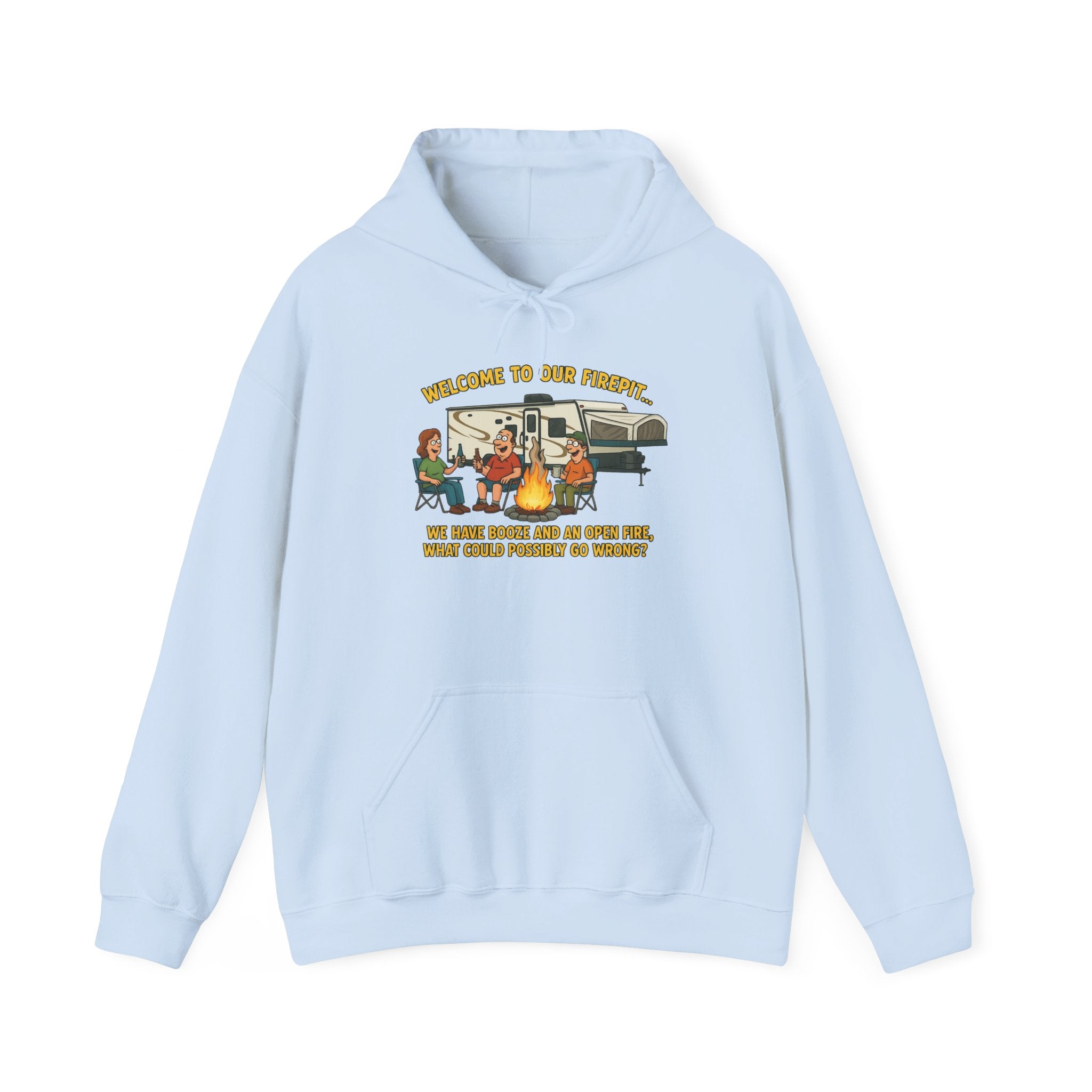 Cozy Campfire Sweatshirt | Unisex Hoodie for Outdoor Lovers, Camping Gear, Warmth for Fall, Great Gift for Nature Enthusiasts
